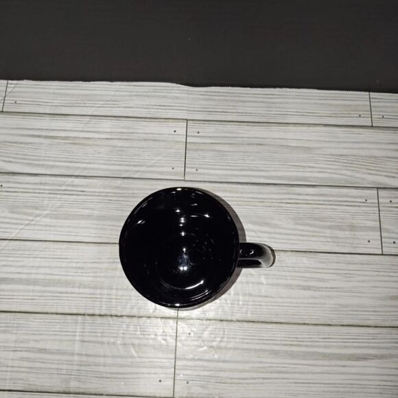 TIARA EXCLUSIVES Black Glass COLD Beverage Mug Sagittarius Archer Zodiac Tankard - Picture 2 of 10